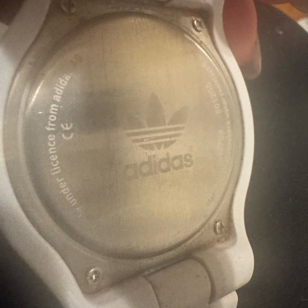 Adidas Classic White Timepiece